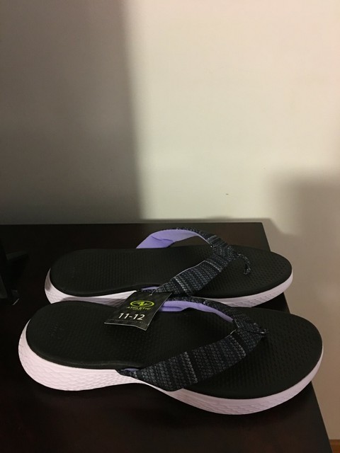 athletic works women's thong sandals