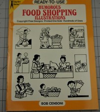 Humorous TEDDY BEAR Illustrations Ready to Use Printed on One Side Book