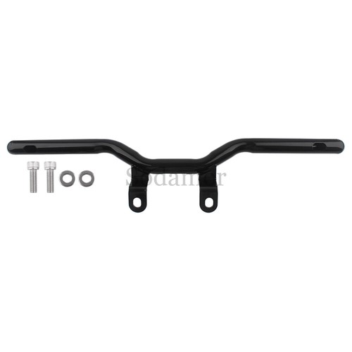 Vivid Black Fog Auxiliary Light Bracket For BMW R 18 B Bagger Transcontinental - Imagen 10 de 18