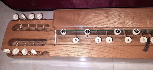 Special Handcrafted 8-string 28-key Acoustic Taishogoto + Semi-Hard Case (#01) - Picture 2 of 4