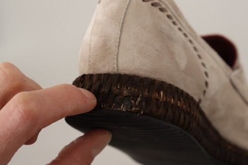 DOLCE & GABBANA Shoes Moccasins Slip On Beige Leather Mens EU41.5 / US8.5 $1400 - Picture 8 of 12