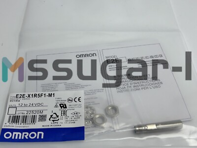 Omron E2E-X1R5F1-M1 Proximity Switch New One Free Shipping E2EX1R5F1M1 -