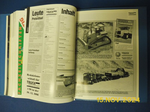 TRUCKmodel Magazyny Folder 11 wydań 5/97-6/98 + zeszyt specjalny - Zdjęcie 9 z 9