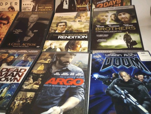 DVDs Dead Man Down, ARGO, Looper, Green Zone, Casino Royale, Basic & More Qty 12 - Afbeelding 5 van 7