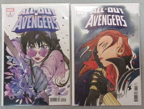 All-Out Avengers #'s 2 & 3       Peach Momoko    Variant Covers    (F432)