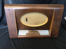 His Masters Voice Marconi Valve Tube Radio 1122 Wireless Broadcast Receiver