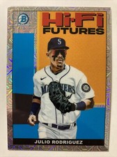 Julio Rodriguez 2022 Bowman Chrome HI-Fi Futures MOJO REFRACTOR #hifi-4 (4204)