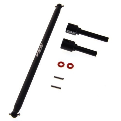 Set giunto albero motore ed elica in alluminio per telaio Tamiya TT01/TT01E 1/10 - Foto 1 di 9