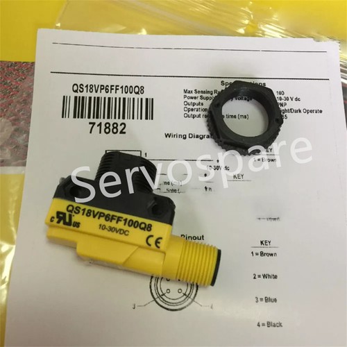1pc NEW For BANNER QS18VP6FF100Q8 Photoelectric switch sensor spot stock - Picture 1 of 8