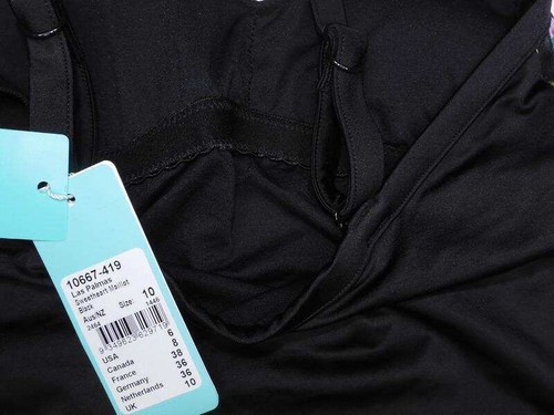 NEW WITH TAGS SEAFOLLY LADIES LAS PALMAS SWEETHEART ONE PIECE SWIMSUIT RRP$149 - Foto 5 di 7