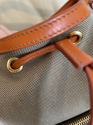 PRADA Canvas Bucket Bag Crossbody, RRP £1200 - Picture 11 of 23