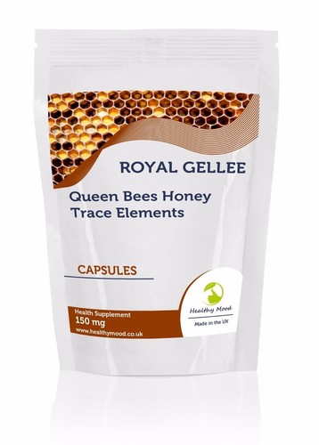 Royal Jelly Gellee 150mg Fresh Bumble Bee Honey Bee Milk Nutrition 120 Capsule - Picture 3 of 3