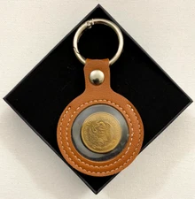 Mexico 100 Pesos 1990 Coin Keychain – Great Gift for Collectors/History Fans
