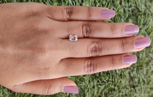 1.06 CT IGI Certified Radiant Cut Diamond White-D Color VVS2 Clarity Lab Diamond - Picture 6 of 10