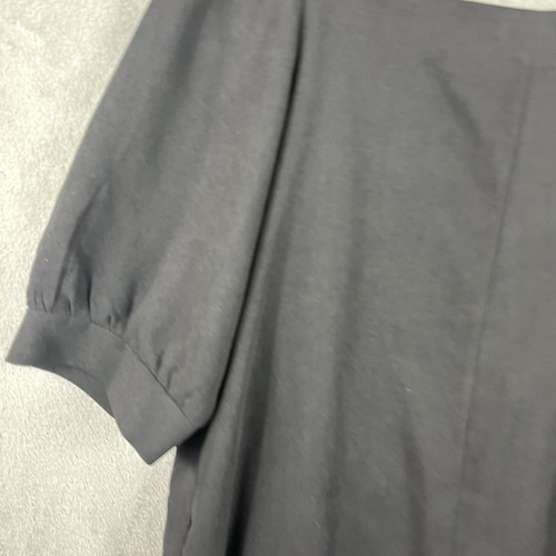 NWT City Chic Dress 22W Black Short Puff Sleeve Sheath Classic Elegance Party - Picture 7 of 7
