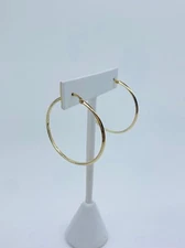 ❤️ 14k Gold Hoop Earrings polished Women’s - Aretes en oro arracada