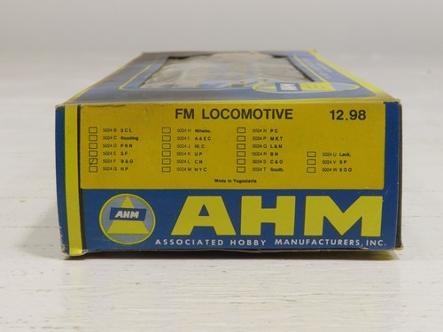 AHM 5024 G Baltimore & Ohio FM Diesel Loco LN - Imagen 9 de 10