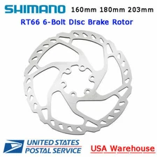 Shimano Deore SLX SM-RT66 Disc Brake 6-Bolt Rotor 160mm 180mm 203mm 220mm MTB