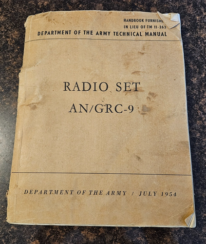 AN/GRC-9 Radio Set Manual