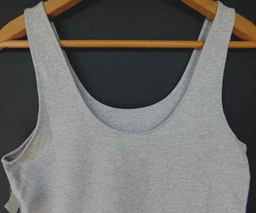 GAP Damen Tank Body meliert grau Gr. XL tailliert U-Ausschnitt Stretch NEU - Bild 4 von 4