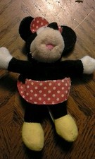 Kellogg's Cereal Toy Premium: Walt Disney World Minnie Mouse mini bean doll