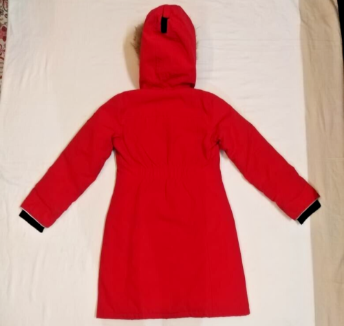 Canada Goose 4593Y, Youth Brittania Parka, Red, Girls, Small - Picture 15 of 15