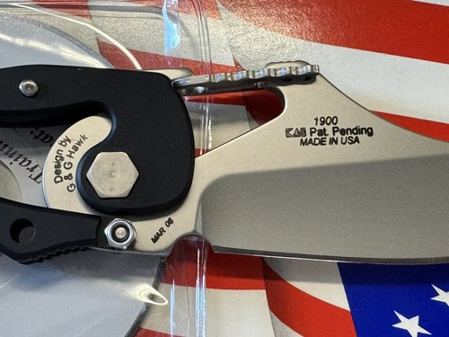 E.T. Messer Kershaw 1900 von G & Ghawk ET EXTERNER KNEBEL 3,25" mit CD März 06 - Bild 9 von 18
