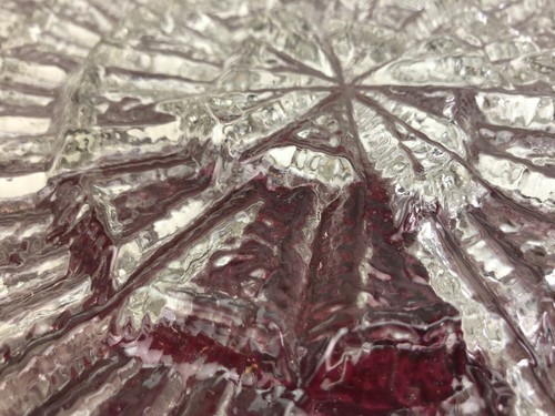 Pantalla de lámpara cristal de repuesto plafoniere cristal de hielo años 60/70/80 - Imagen 3 de 6