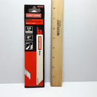 Two Pack SWISS Made Craftsman 6" 14TPI Bi-Metal Reciprocating Saw Blades 9-66380
