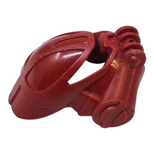 LEGO Bionicle - MASK ONLY - Toa - Vakoma - Metru - Huna - 47308 - Dark Red - Picture 3 of 10