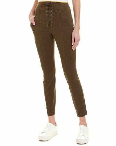 A.L.C. Kyle High-rise Lace-Up Cropped 