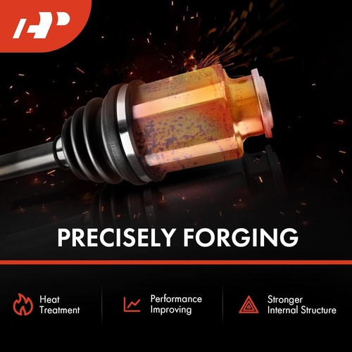 Front Pair CV Axle Joint Shaft Assembly For Mitsubishi Outlander 2.4L AWD 03-06 - Picture 3 of 8