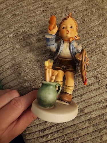 Hummel Figurine "THE ARTIST" HUM #304 TMK6 Goebel Germany Signed H. Kandintz - Picture 2 of 7