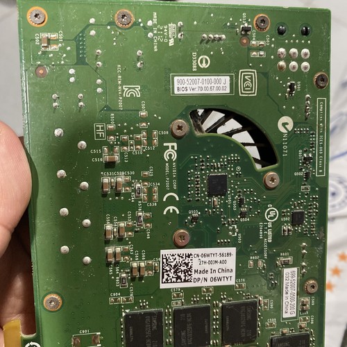 NVIDIA 6WTYT Quadro 4000 2GB GDDR5 256-bit PCI-E 2.0 x16 Video Card +2 More - Picture 3 of 11