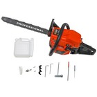 Petrol Chainsaw Commercial 52cc E-Start 20 Bar Pruning Chain Saw US