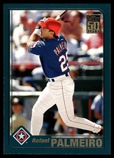 2001 Topps Rafael Palmeiro #650 Texas Rangers PR3905 Baseball Card
