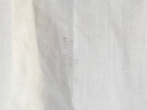 VTG 60s BILTMORE Men's Ivory 1 Pocket Collared Short Sleeve Button Down Shirt~16 - Picture 5 of 10