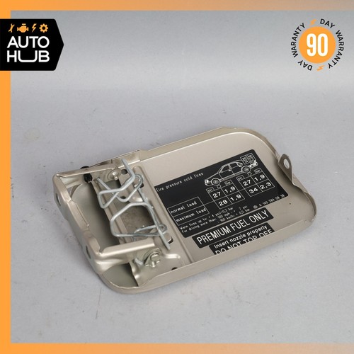 96-02 Mercedes W210 E430 E320 E55 AMG Fuel Gas Tank Door Lid Cover OEM - Picture 6 of 10