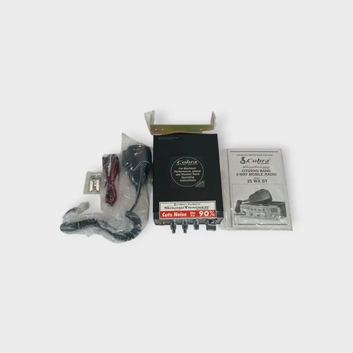 Cobra 25 WX ST CB Radio w/ Sound Tracker - Full RF Power Output - Free Shipping - Zdjęcie 2 z 5