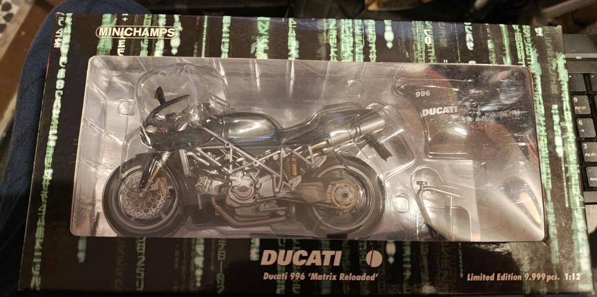 MINICHAMPS 1:12 Ducati 996 マトリックス MINICHAMPS 1/12 DUCATI 996 MATRIX Reloaded Bike Moto