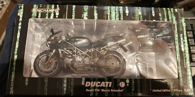 ミニチャンプス 1/12 ドゥカティ996 MATRIX RELOADED MINICHAMPS 1/12 DUCATI 996 MATRIX Reloaded Bike Moto