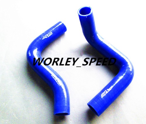 Silicone Radiator Hose For Aftermarket Holden HK HT HG 307 327 Blue - Bild 2 von 8