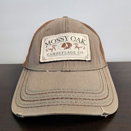 Sombrero Roble Mossy Adulto L/XL Beige Parche Ajustable Caza Pesca Exterior Elástico - Imagen 3 de 9