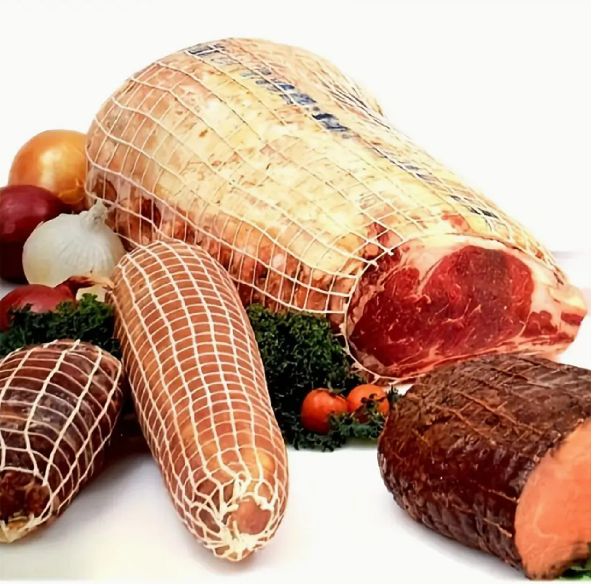 10m Kaliber 18 Bratennetz, Rollbratennetz, Schinkennetz Rouladennetz Räuchernetz