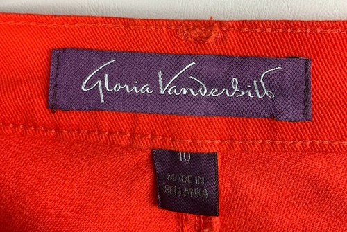 Gloria Vanderbilt Amanda Jeans Blue Straight Leg Pockets Zip Stretch (3 Szs) NEW - Picture 15 of 15