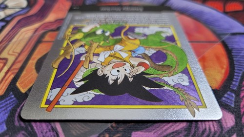 Son Goku E-42 Marcador de Energía Plateado Dragon Ball Manga Booster Card Mundo de Fusión - Imagen 3 de 4