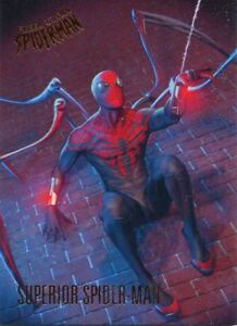 Spiderman Fleer Ultra 2017 Base Card #25 Ultimate Spider-Man