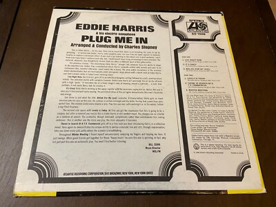 eddie harris plug me in LP レコード Eddie Harris - Plug Me In (Vinyl LP)