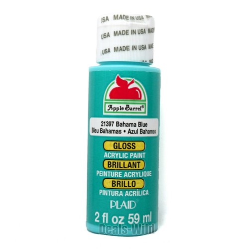 GLOSS Apple Barrel Paint Acrylic Craft Indoor or Outdoor - Picture 17 of 20