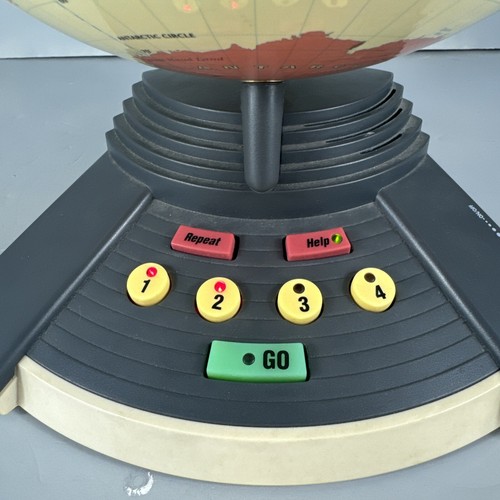 Geosafari World Exploratoy Model 6498 Electronic Talking Globe Geography Game - Picture 3 of 7